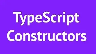 TypeScript Constructors