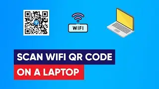 How to Scan WiFi QR Code in Laptop | From Image