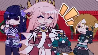 the skrunkly lesbians 🫶🫶🫶 // Gacha Club + Genshin Skit //