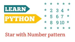 How to print star pattern in python, python pyramid pattern