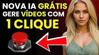 COMO CRIAR VÍDEOS COM 1 CLIQUE USANDO INTELIGÊNCIA ARTIFICIAL [NOVA IA]