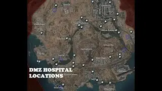 Hospital locations in DMZ