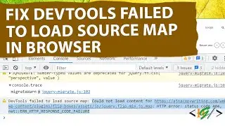 How to Fix DevTools Failed to Load Source Map : Status Code 404 | Google Chrome | Edge | Opera