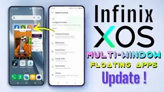 Infinix Xos Floating window or Multi window update for All infinix