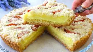 Tender APRICOT cake, just melts in your mouth