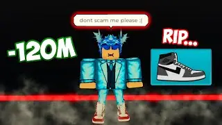 Purposely Falling For Scams In Sneaker Resell Simulator.. (Roblox)