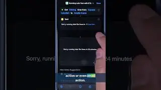 Running Late?! Text Your ETA with This Shortcut