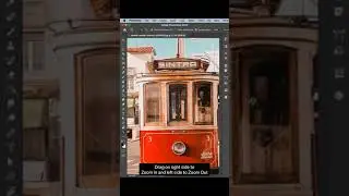 Zoom tool in photoshop #shorts #photoediting