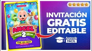 Invitacion de Looloo Kids