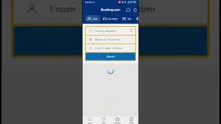create an account on booking.com