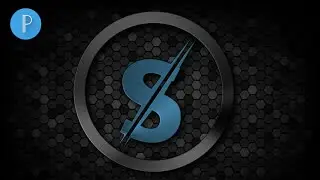 Brand S logo design in Pixellab | professional logo Edit| pixellab Tutorial