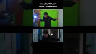 VFX Breakdown - Venom neighbor scene. 