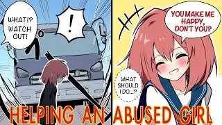 【Manga】I saved a girl from a car that ran into her at high speed, and I ended up living with her.