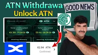 ATN Upload Vesting March Unlock ATN Withdraw ATN withdraw ETH Ges Fes ATN Connect Metamask