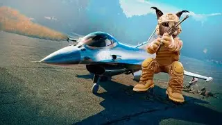 ОБЗОР НА ЛУЧШИЙ САМОЛЕТ F16 | ROBLOX WAR TYCOON!