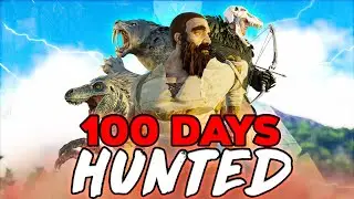 I Spent 100 Days being hunted in Ark Survival Evolved and Here's What Happened