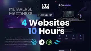 10-Hour Masterclass: Develop 4 React Web Apps & Jumpstart Your Dev Career