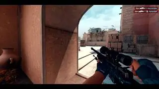 *Aqua* [CS:GO] 1 v 5 Clutch.