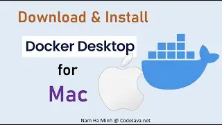 Download and Install Docker Desktop for Mac