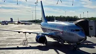 Boeing 737-700 а/к Smartavia | Рейс Санкт-Петербург — Сыктывкар