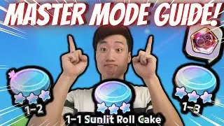 Master Mode Guide! 1-1~3 Tips! (pt1) | Cookie Run Kingdom