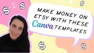 Canva template ideas to sell and make money on Etsy