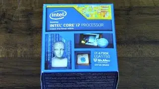 Intel Core i7-4790K 4.0GHz Quad-Core Processor Unboxing