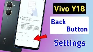 Vivo y18 back button show settings | How to enable back buttons in vivo y18 phone