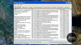 Winspy: View the URLs in the hidden index.dat file by Britec
