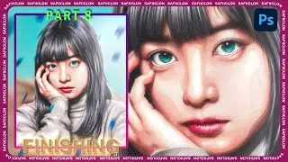 [ Photoshop Tutorial ] KANNA HASHIMOTO Vexel Art [ PART 8 - FINISHING ]