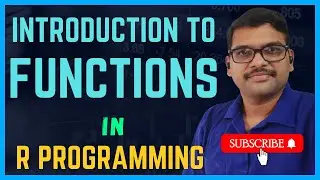 INTRODUCTION TO FUNCTIONS IN R - PROGRAMMING || BUILT-IN FUNCTIONS & USER DEFINED FUNCTIONS IN R