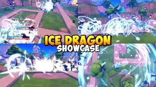 SHOWCASING LEVEL 70 ICE DRAGON EVOLVED IN ANIME DEFENDERS