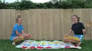 Messy Twister Challenge ~ Jacy and Kacy