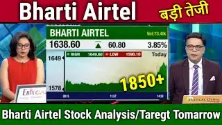 Bharti Airtel stock news today,buy or not ? analysis,bharti airtel share target tomorrow