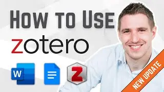 How To Use Zotero 2024 (Including Zotero Connector) - Full Tutorial With Examples