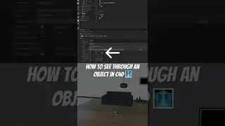 Turn on X-ray mode in Cinema 4D
