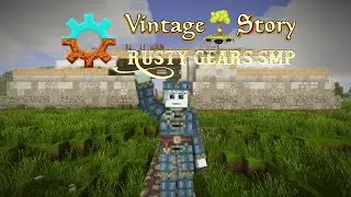 Fort Food Progress and #20Kuestions! Vintage Story Rusty Gears SMP S2 Ep. 6