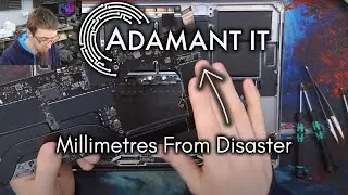 How a drop of water can kill a MacBook Pro A1990 