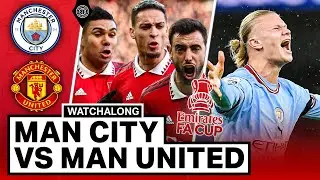 Manchester City 2-1 Manchester United | FA Cup Final | LIVE STREAM Watchalong