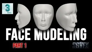 FACE MODELING| AUTODESK |3DS MAX