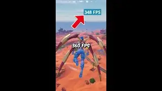 Here's the BEST way to get MAX FPS in Fortnite!!😱🤯