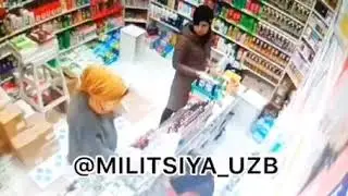 SHARMANDA ! TOSHKENT DO'KONLARDAN BIRIDAGI O'G'RILIK !