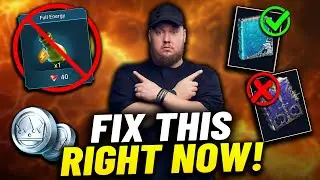 5 HUGE MISTAKES THAT WILL DESTROY YOUR ACCOUNT! - Raid Shadow Legends Beginner Tips & Tricks
