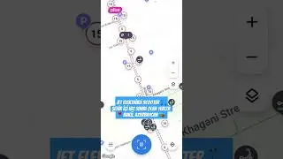 Jet Electric Scooter Speed Limits Baku, Azerbaijan 🇦🇿 #electricscooter #jet #shorts #map