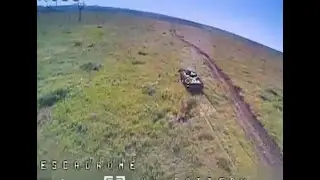 FPV Drone Targets BMP-3 Near Marinka