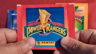 64 Bits Extra - Opening 1994's Power Rangers Sticker Packs!