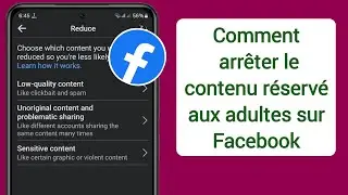 Comment arrêter le contenu pour adultes sur Facebook 2024 | Bloquer le mauvais contenu de Facebook