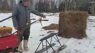 Мотоблок на гусеницах! Ответ мотособакам и Рыбинке.