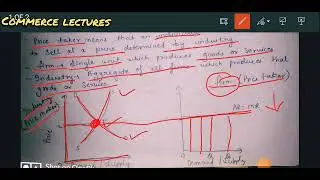 firm is a price taker || class 11 microeconomics notes