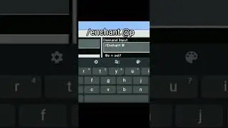 How to Enchant 🤓 anything by command block in Minecraft pe #minecraft #shorts #viral #video